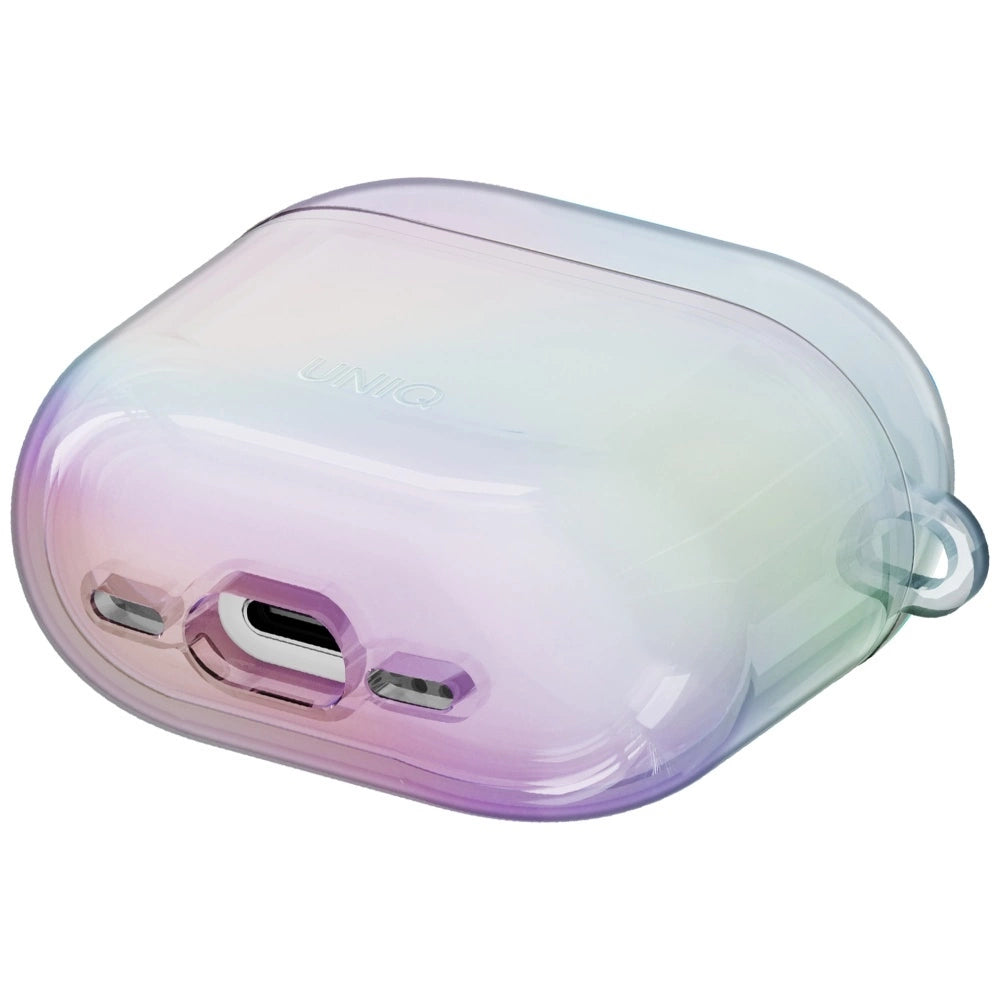 Uniq Iridescia case for AirPods 4 Hang Case - holo white_2