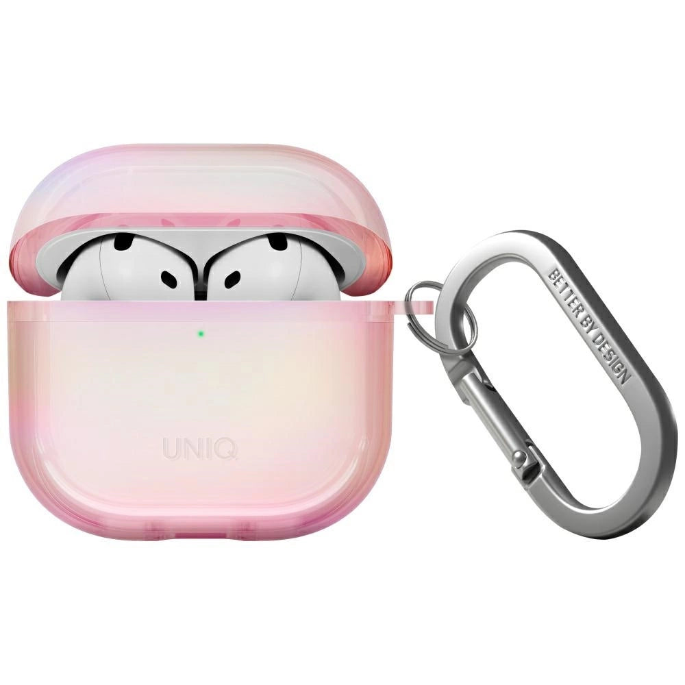 Uniq Iridescia AirPods 4 Hang Case - Holo Pink_0