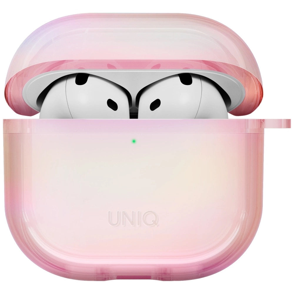 Uniq Iridescia AirPods 4 Hang Case - Holo Pink_1