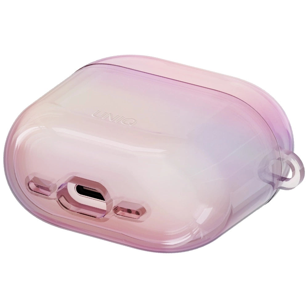 Uniq Iridescia AirPods 4 Hang Case - Holo Pink_2