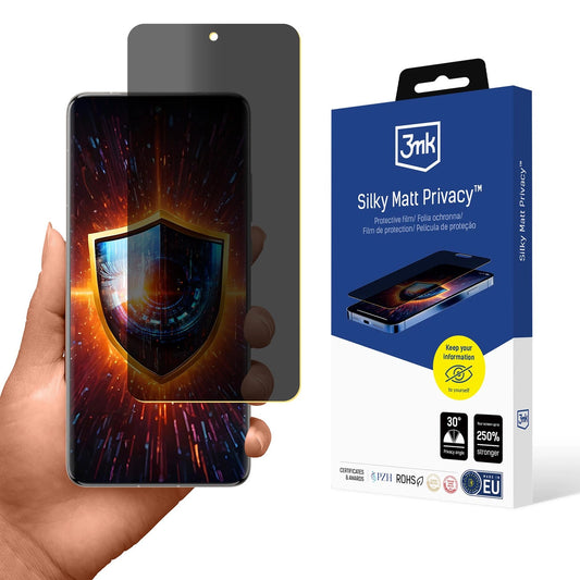 3mk Silky Matt Privacy Privacy Screen Protector for Vivo X200 Pro_0