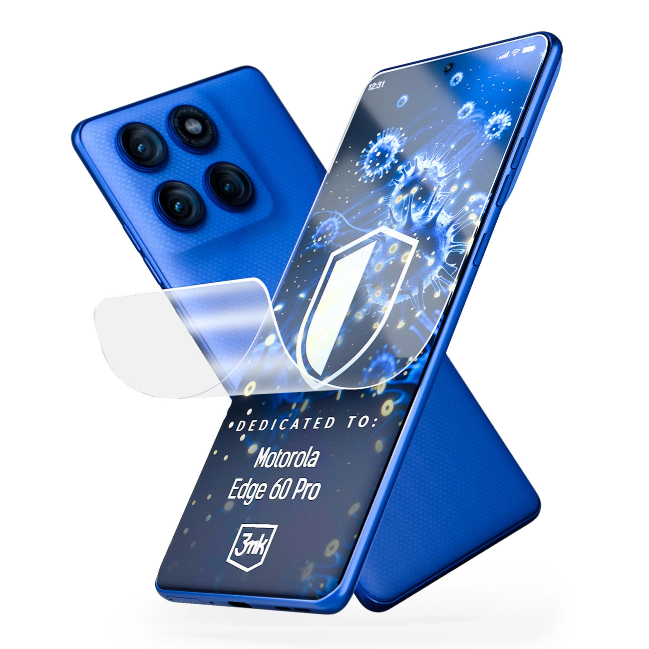 Protective film 3mk SilverProtection+ for Motorola Edge 60 Pro_0