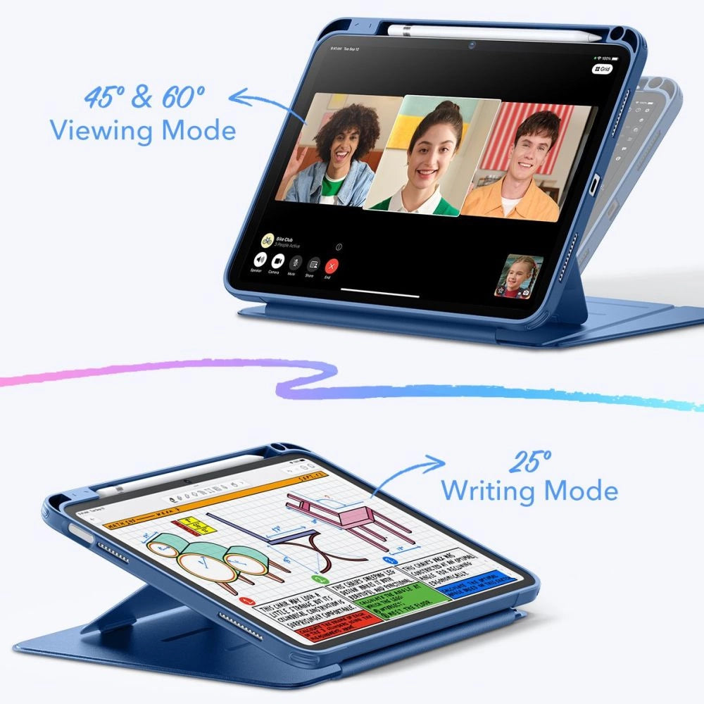 ESR Flip Hybrid Case for iPad 10.9” 2022 / iPad 11” 2024 - Blue_4