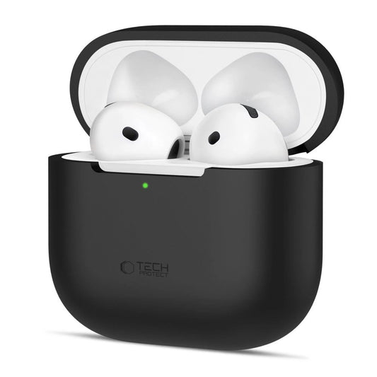 Tech-Protect Silicone Case for Apple AirPods 4 - Black_0