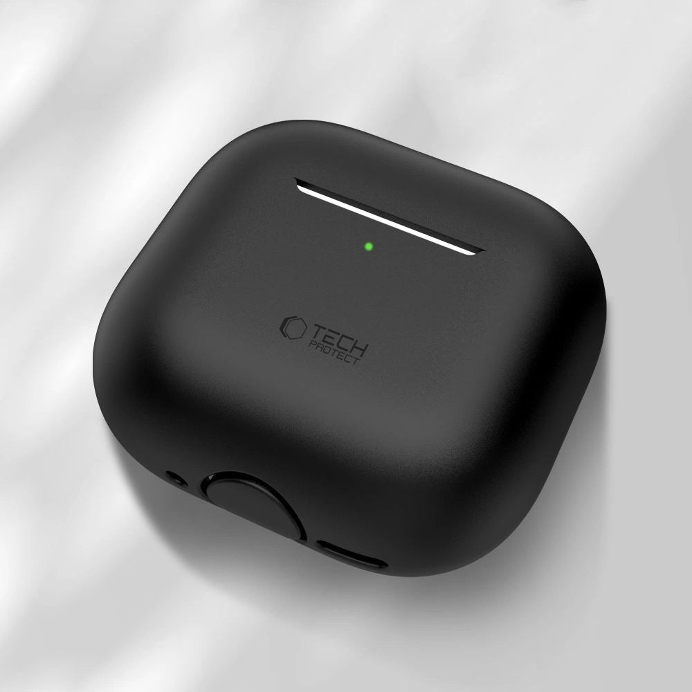 Tech-Protect Silicone Case for Apple AirPods 4 - Black_1