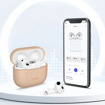 Tech-Protect Silicone Case for Apple AirPods 4 - Black_4