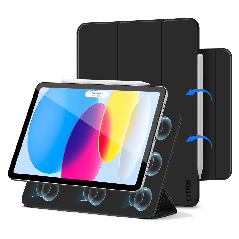Tech-Protect Smartcase Magnetic for iPad 10.9” 2022 / iPad 11” 2025 - black_1