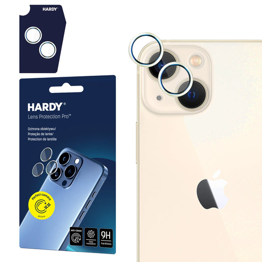 3mk HARDY Lens Protection Pro Glass for Apple iPhone 15 / 15 Plus - Yellow_0