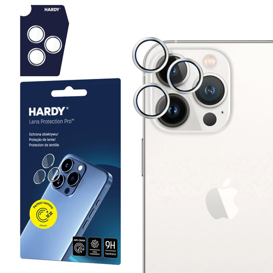 3mk HARDY Lens Protection Pro Glass for Apple iPhone 15 Pro Max - White_0