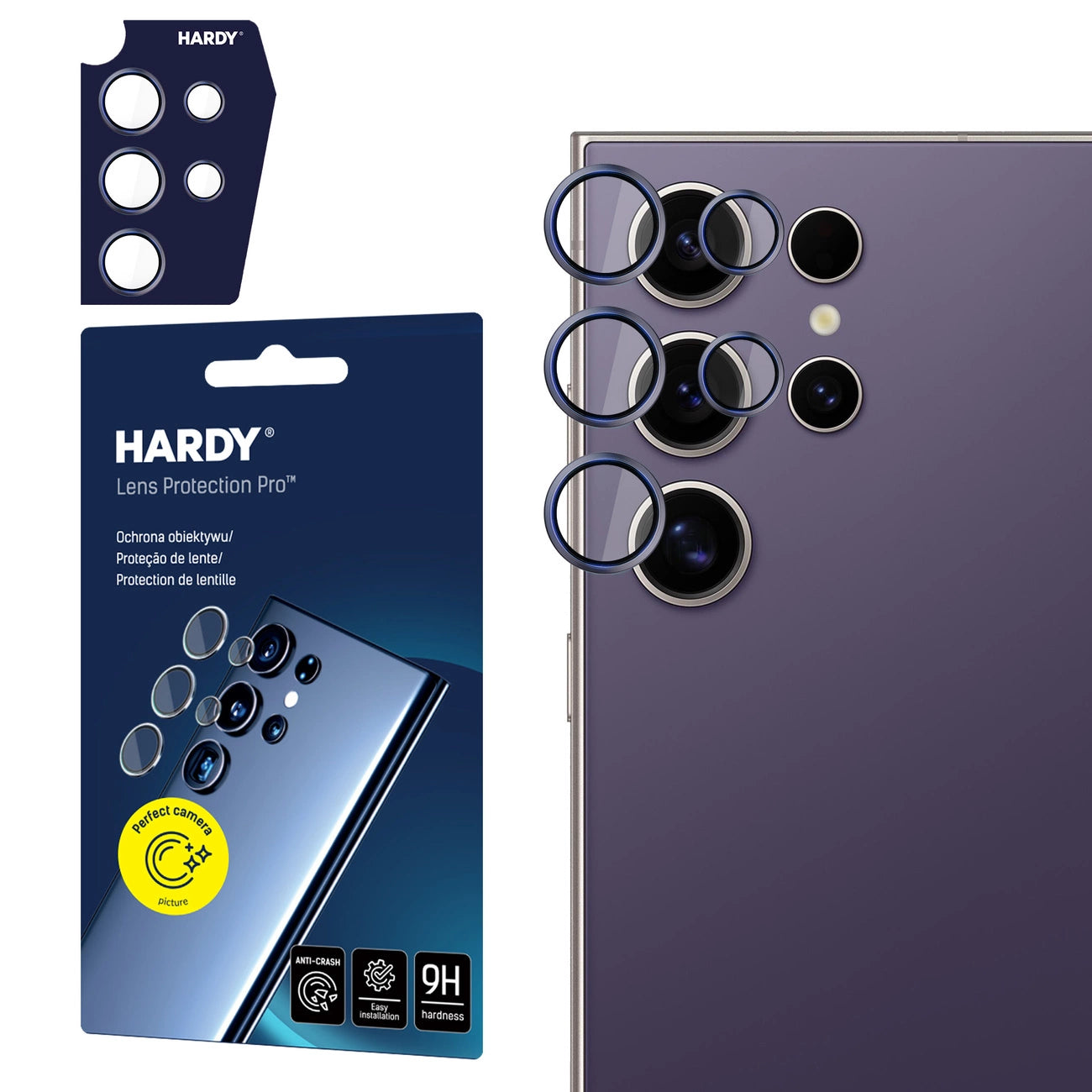 3mk HARDY Lens Protection Pro for Samsung Galaxy S24 Ultra - purple_0