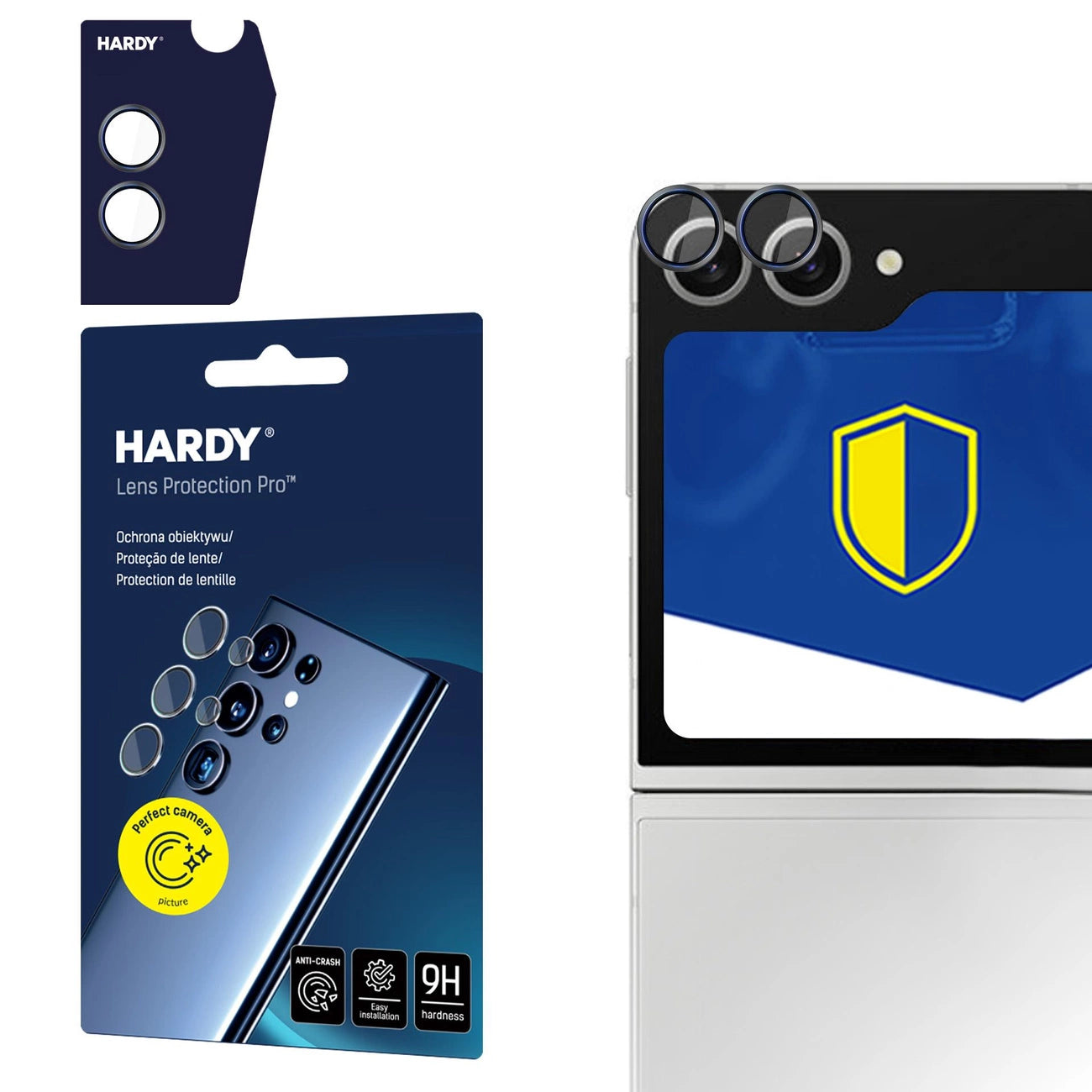 3mk HARDY Lens Protection Pro for Samsung Galaxy Z Flip 6 - Black_0