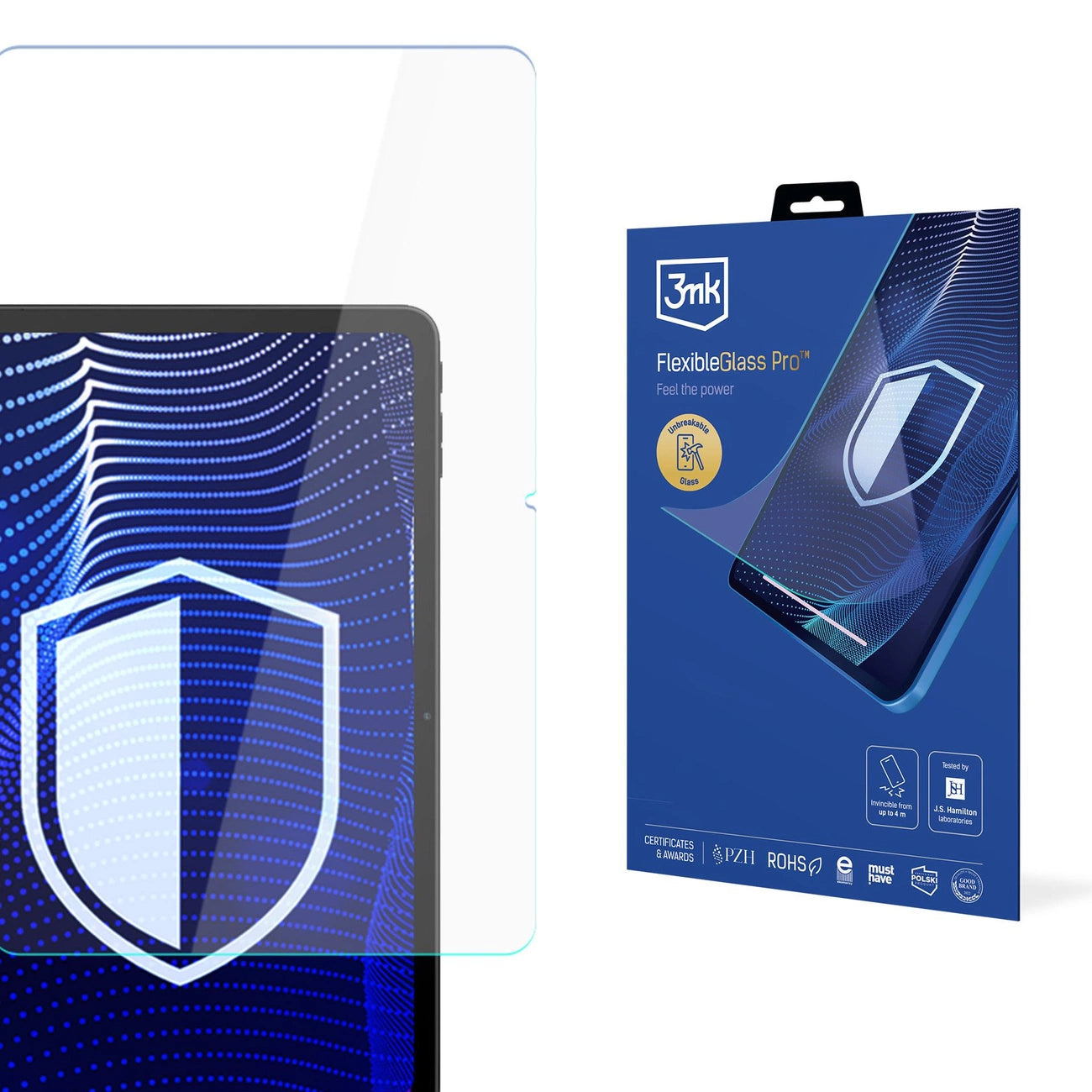 Hybrid glass 3mk FlexibleGlass Pro on Blackview Mega 2_0