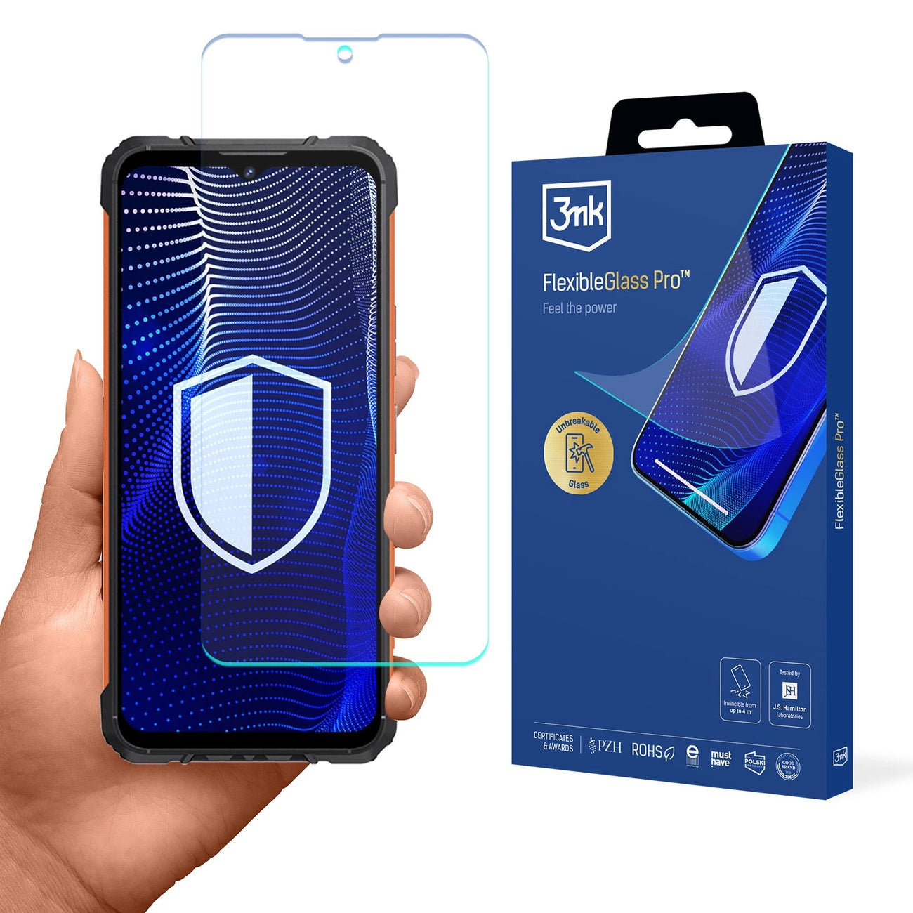 Hybrid glass 3mk FlexibleGlass Pro for Cubot KingKong Ace 2_0