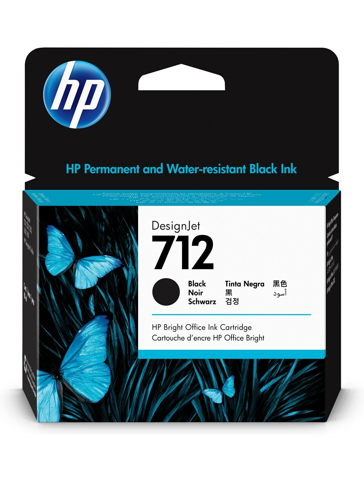 Tinteiro Original HP nº712 / Preto