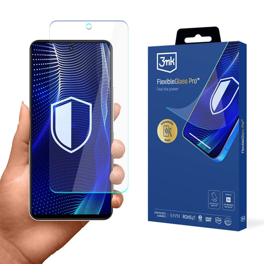 Hybrid glass 3mk FlexibleGlass Pro on Vivo Y19s_0