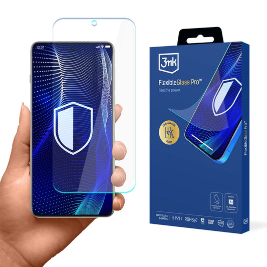 Hybrid glass 3mk FlexibleGlass Pro on Oppo Find X8_0
