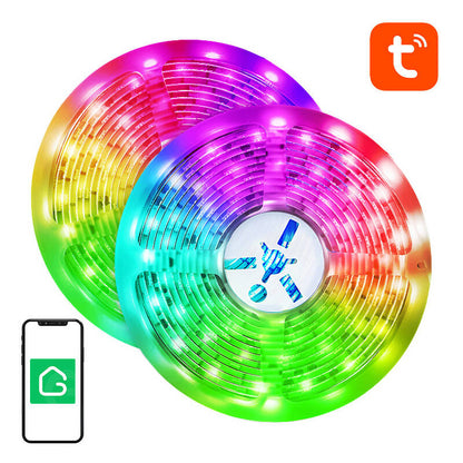 Smart WiFi RGB LED light strip NiteBird SL3 (2x5m), Tuya_0