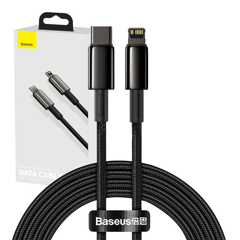 Baseus CATLWJ-A01 Lightning - USB-C PD 20W 480Mb/s 2m cable - black_17