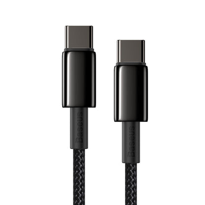 Baseus CATWJ-01 USB-C - USB-C PD QC cable 100W 5A 1m - black_3