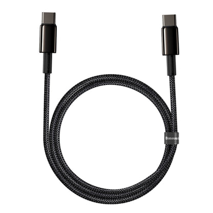 Baseus CATWJ-01 USB-C - USB-C PD QC cable 100W 5A 1m - black_9
