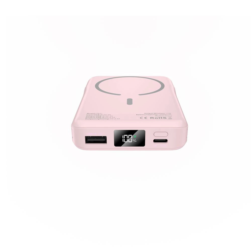 Powerbank Tech-Protect PB31 LifeMag MagSafe 10000 mAh - pink_6
