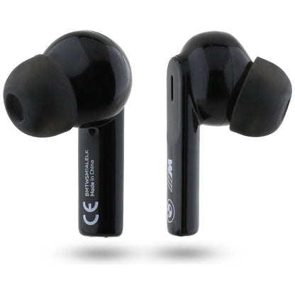 BMW M Metal M Logo Print ANC-ENC TWS Bluetooth Headphones - Black_3