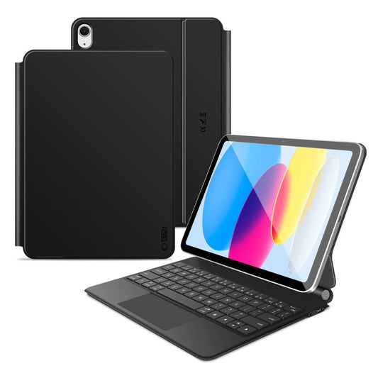 Tech-Protect Smartcase Magnetic with Keyboard for iPad 10.9” 2022 / iPad 11” 2025 - Black_0