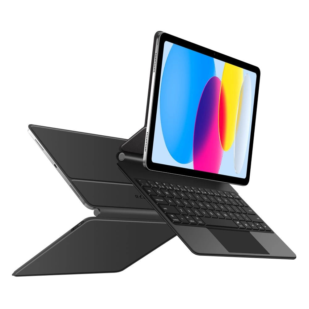 Tech-Protect Smartcase Magnetic with Keyboard for iPad 10.9” 2022 / iPad 11” 2025 - Black_2