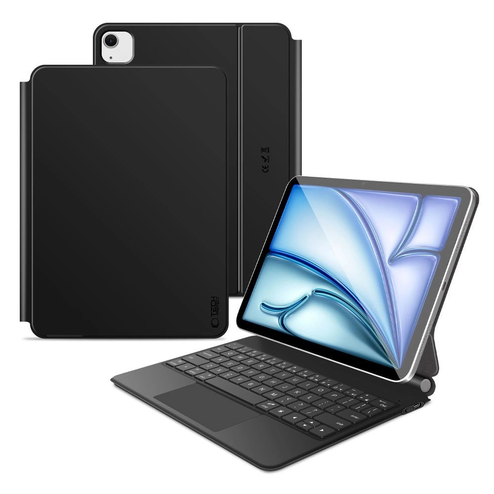 Tech-Protect Smartcase Magnetic with Keyboard for iPad Air 10.9” 2020 / 2022 / iPad Air 11” 2024 / 2025 - Black_0