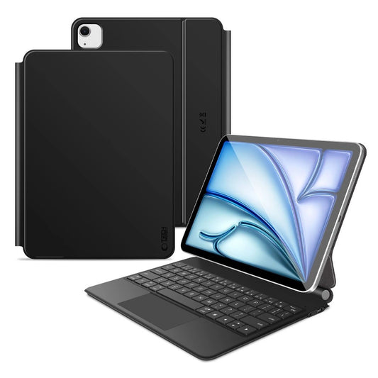 Tech-Protect Smartcase Magnetic with Keyboard for iPad Air 10.9” 2020 / 2022 / iPad Air 11” 2024 / 2025 - Black_0