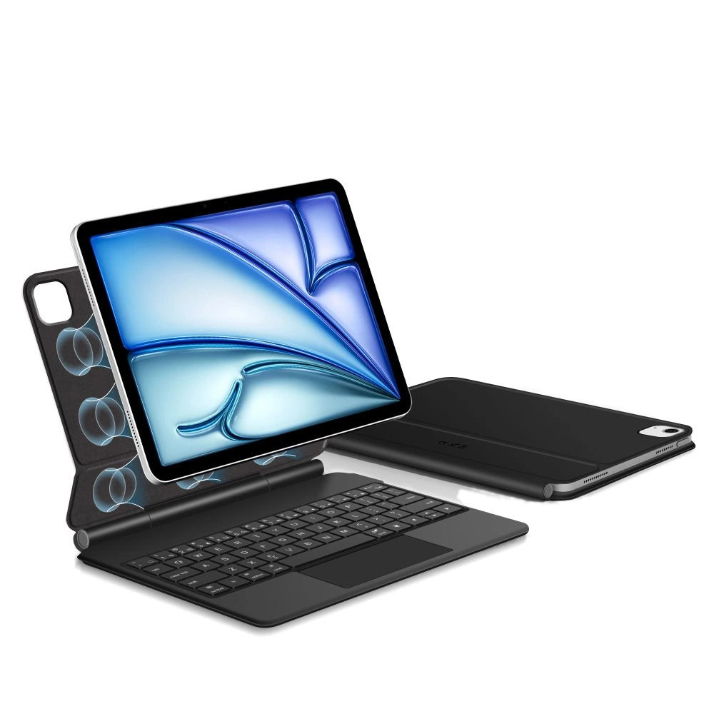 Tech-Protect Smartcase Magnetic with Keyboard for iPad Air 10.9” 2020 / 2022 / iPad Air 11” 2024 / 2025 - Black_3