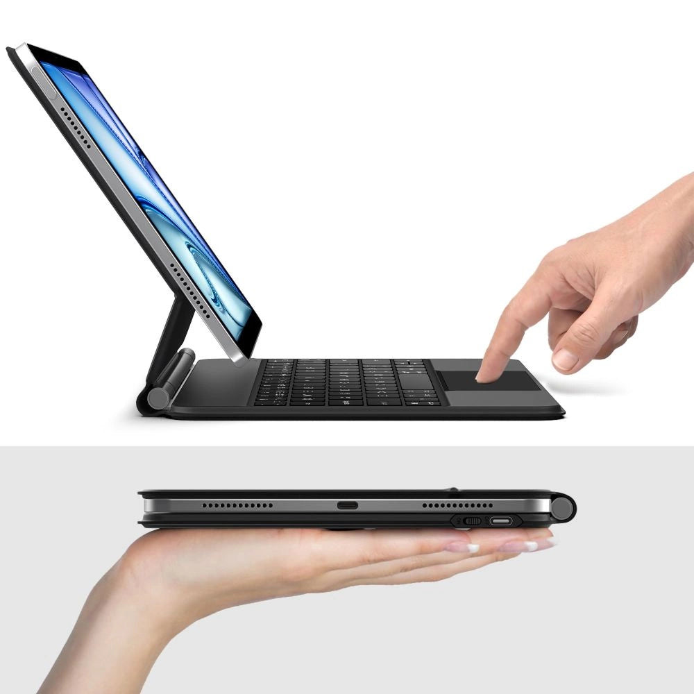 Tech-Protect Smartcase Magnetic with Keyboard for iPad Air 10.9” 2020 / 2022 / iPad Air 11” 2024 / 2025 - Black_8