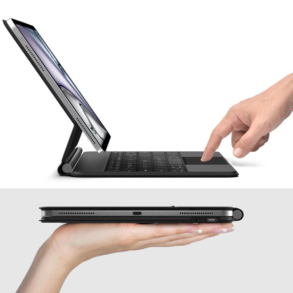 Tech-Protect Smartcase Magnetic with Keyboard for iPad Pro 12.9” 2020 / 2021 / 2022 / iPad Air 13” 2024 / 2025 - Black_8