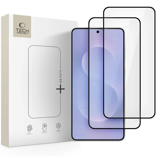 Tech-Protect Glass Fit+ 2-pack tempered glass for Samsung Galaxy S25 Edge - transparent_0