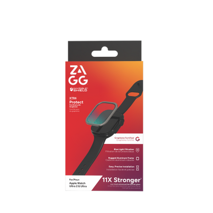 ZAGG InvisibleShield Glass XTR4 Protective Glass for Apple Watch Ultra 49mm - Titanium_1