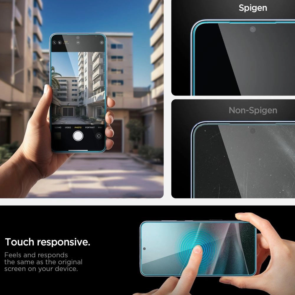 Spigen Glas.TR ”Ez Fit” Pro Tempered Glass for Samsung Galaxy S25 Edge_8