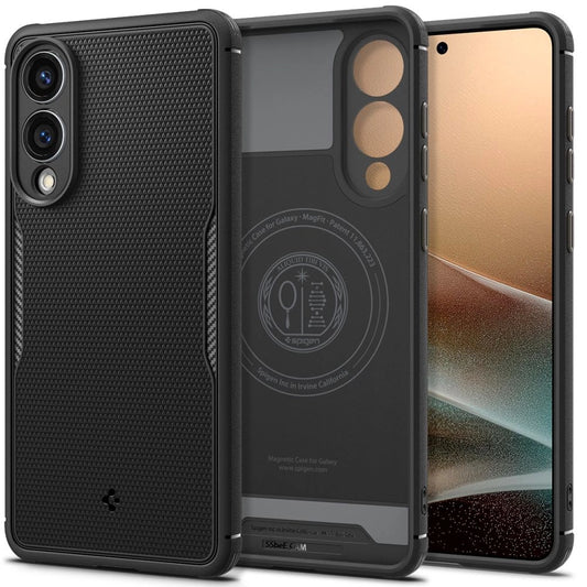 Spigen Core Armor Mag Case with MagSafe for Samsung Galaxy S25 Edge - Black_0