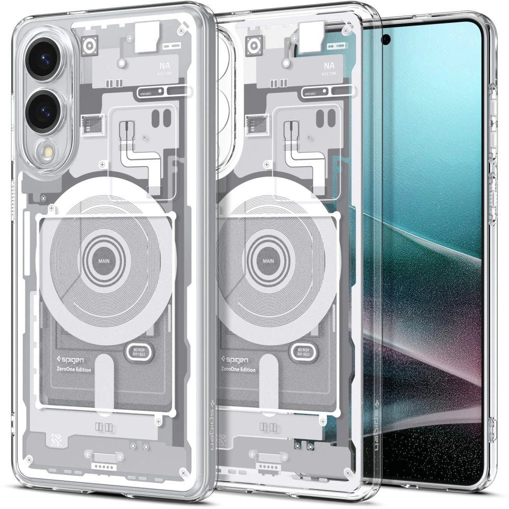 Spigen Ultra Hybrid Mag Case with MagSafe for Samsung Galaxy S25 Edge with Print - White_0