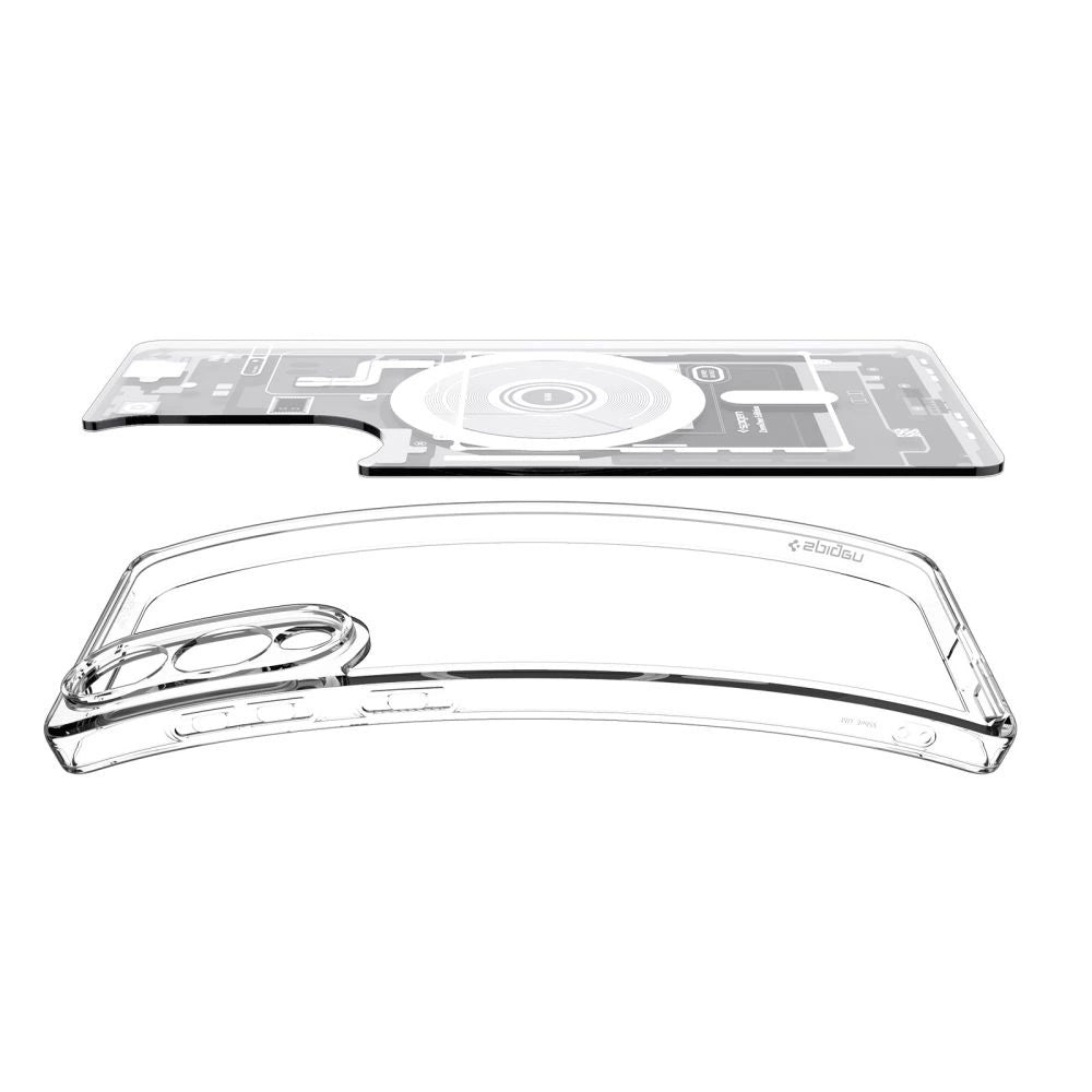Spigen Ultra Hybrid Mag Case with MagSafe for Samsung Galaxy S25 Edge with Print - White_5