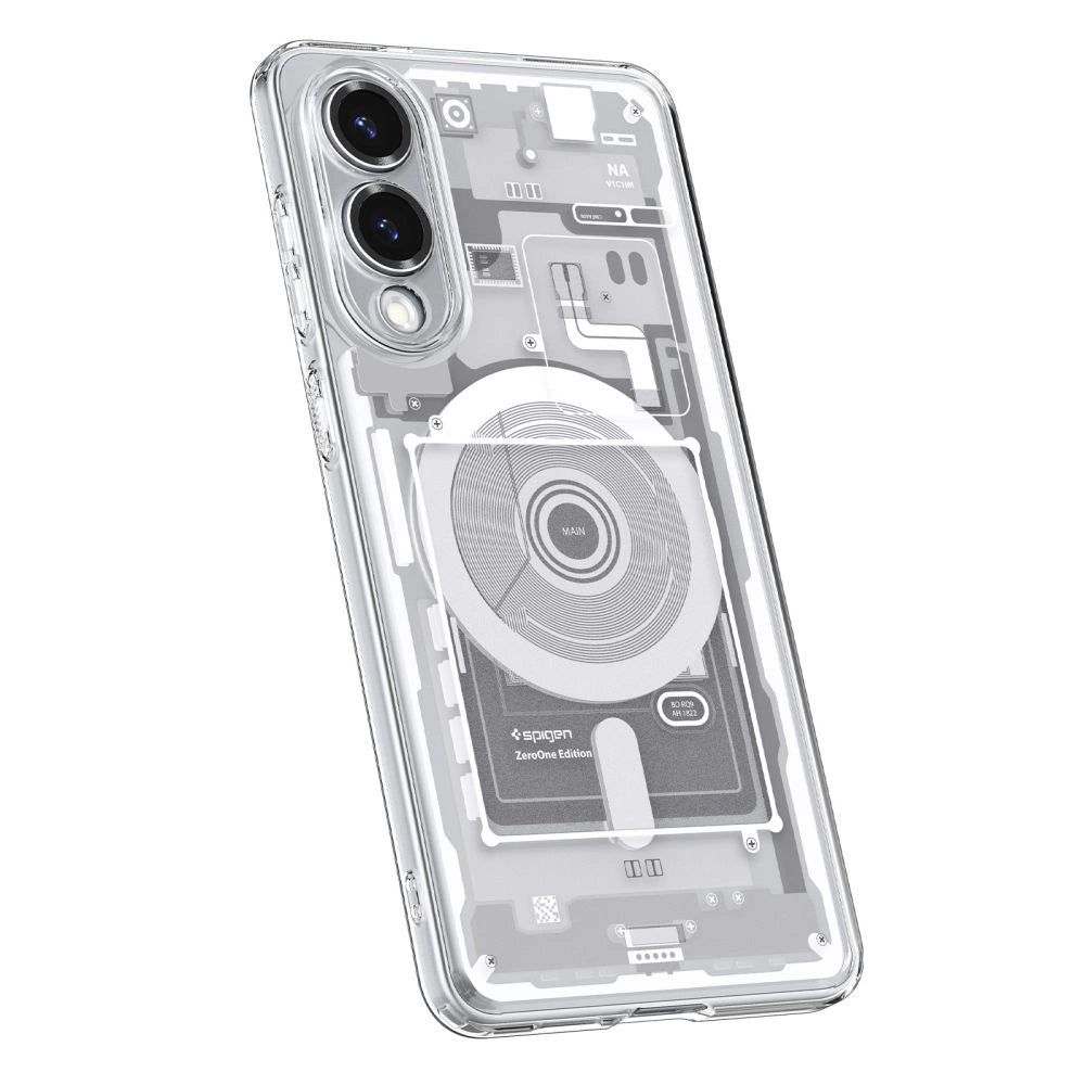Spigen Ultra Hybrid Mag Case with MagSafe for Samsung Galaxy S25 Edge with Print - White_6
