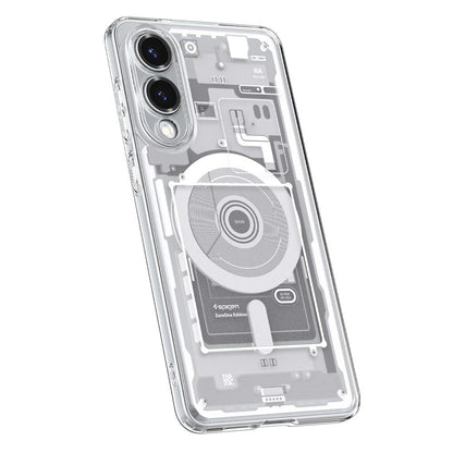 Spigen Ultra Hybrid Mag Case with MagSafe for Samsung Galaxy S25 Edge with Print - White_6