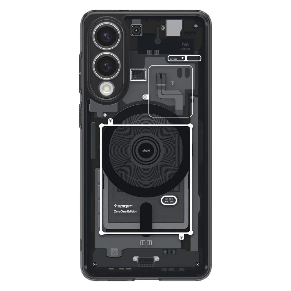 Spigen Ultra Hybrid Mag Case with MagSafe for Samsung Galaxy S25 Edge with Print - Black_1