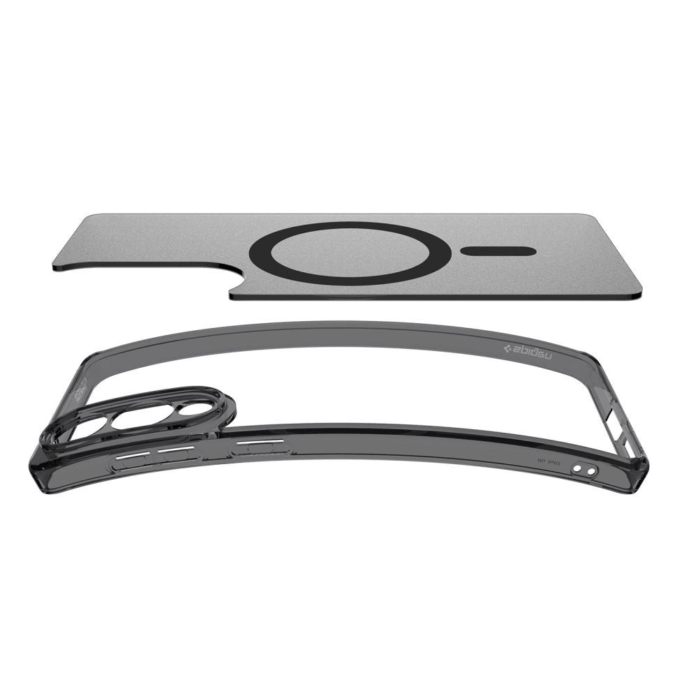 Spigen Ultra Hybrid Mag Case with MagSafe for Samsung Galaxy S25 Edge - Black Translucent_5