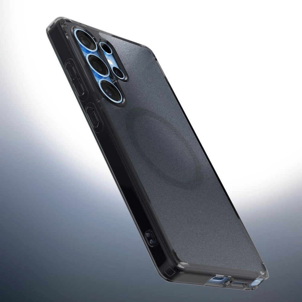 Spigen Ultra Hybrid Mag Case with MagSafe for Samsung Galaxy S25 Edge - Black Translucent_7