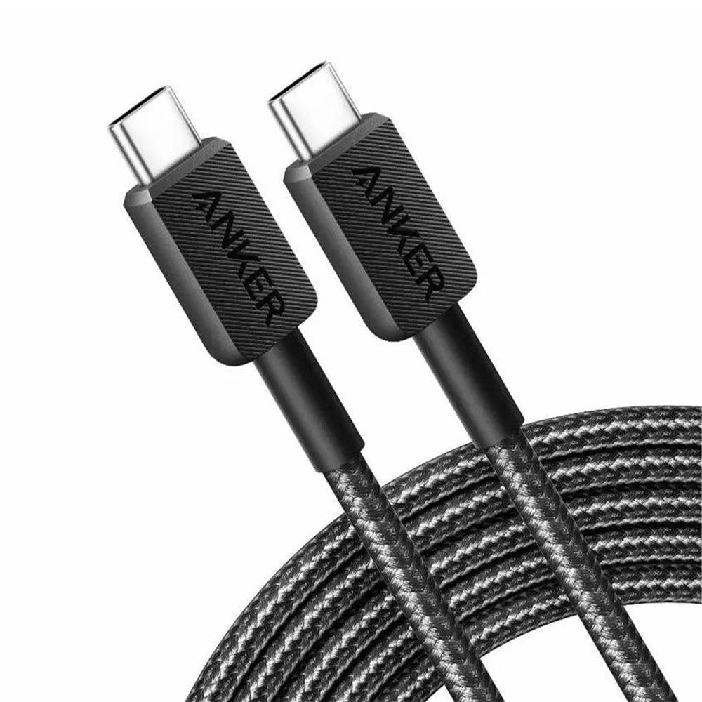 Cabo USB Anker 322 0,9 m USB C / Preto