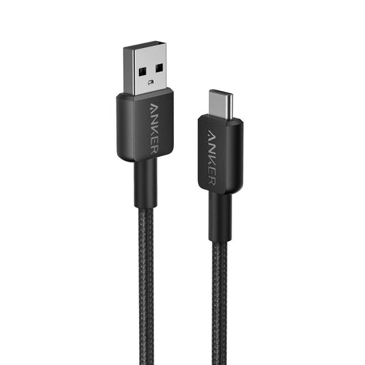 Cabo USB Anker 322 1,8 m USB A / USB C Preto
