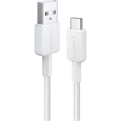 Cabo USB Anker A81H5G21 0,9 m USB A / USB C / Branco