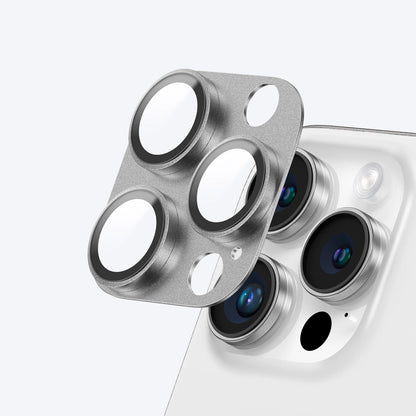 AmazingThing Aviation-Grade Alloy Tempered Glass Lens for iPhone 16 Pro / 16 Pro Max Camera Lens - Gray_4