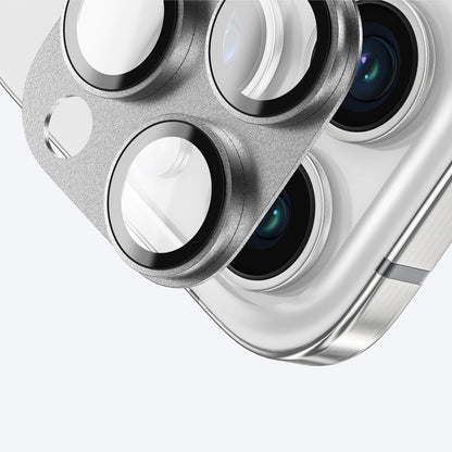 AmazingThing Aviation-Grade Alloy Tempered Glass Lens for iPhone 16 Pro / 16 Pro Max Camera Lens - Gray_5