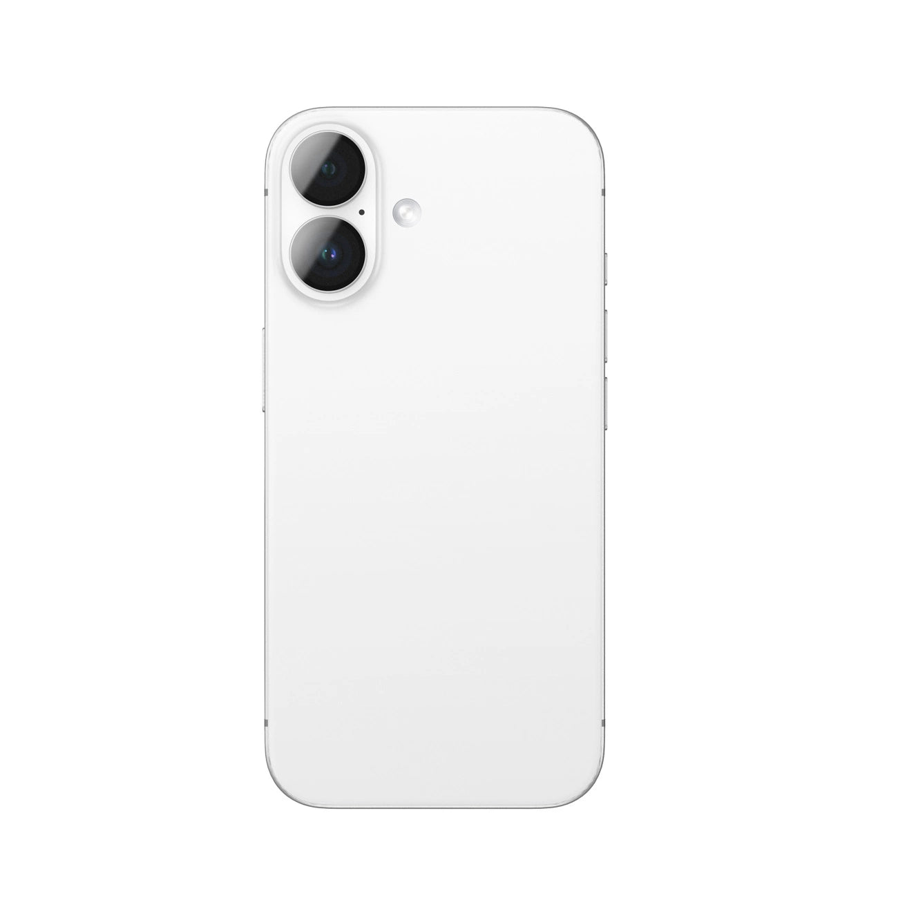 AmazingThing AR Aluminum 2 Lens Glass with Camera Lens Frame for iPhone 16 / 16 Plus - White_1